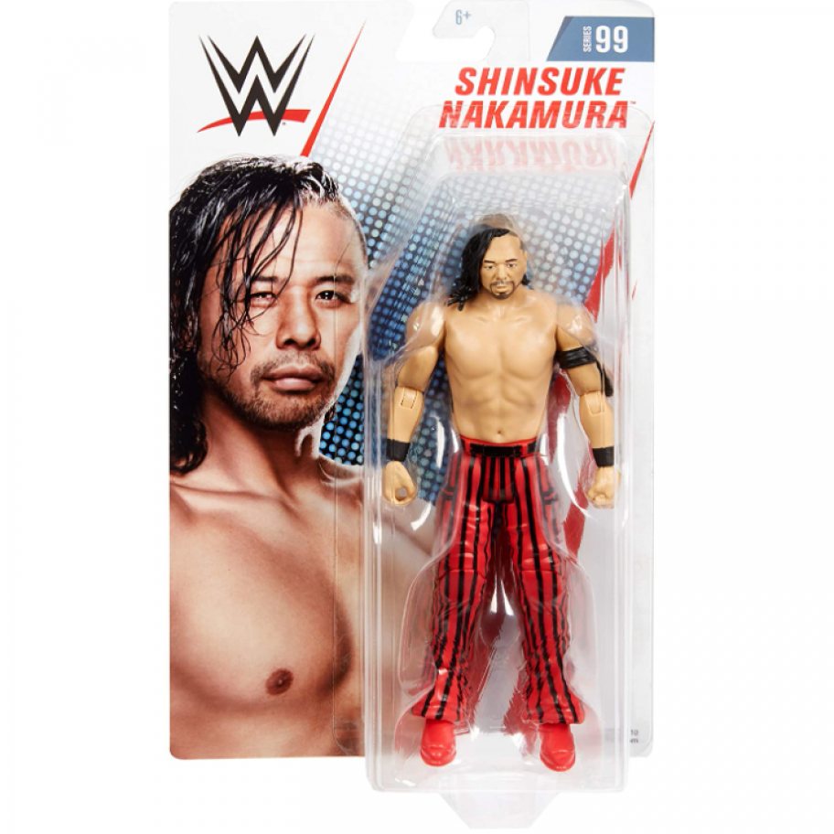 Фигурка Рестлер WWE Шинсуке Накамура Серия 99 WWE Shinsuke Nakamura Mattel GCB74