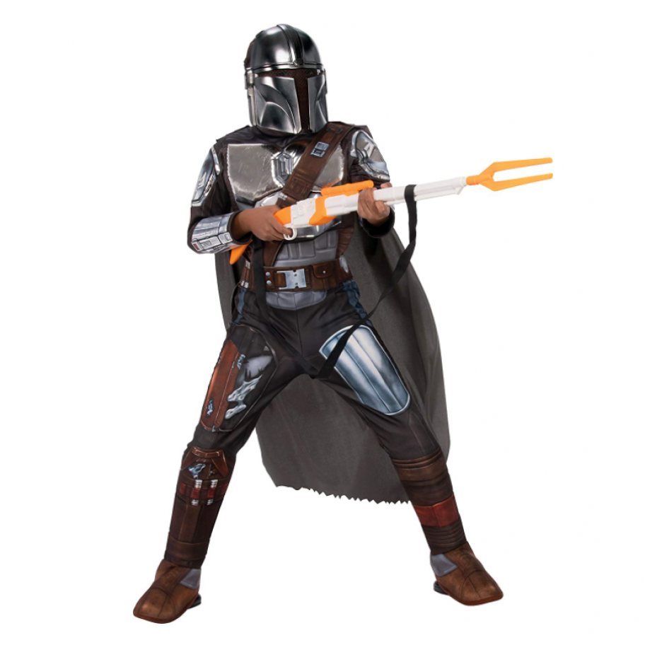 Костюм Мандалорца Бескарская Броня 4-6 лет Star Wars The Mandalorian Beskar Armor Rubie's 702212