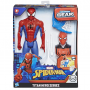 Фигурка Человек-паук 30 см с бластером стреляет паутиной Spider-Man Blast Gear Hasbro E7344