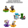 Фигурки Майнкрафт Стив и Курица с кодом для игры Minecraft Mini Figure Mattel GKT42