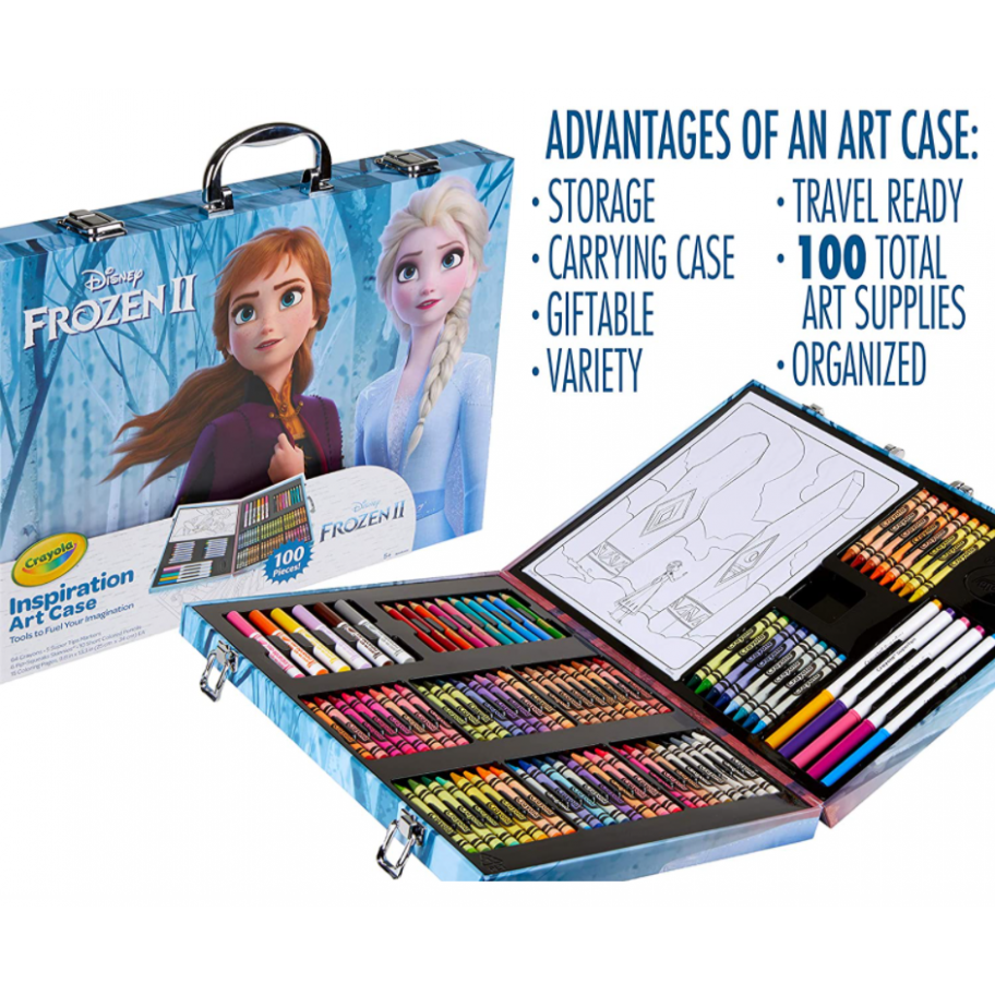 Набор принадлежностей для рисования Холодное Сердце 2 Frozen 2 Inspiration Art Case Crayola 04-0594