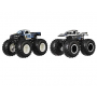 Машинки Хот Вилс Полиция и Хулиган Hot Wheels Monster Trucks Police Vs. Hooligan 1:64 Mattel FYJ68