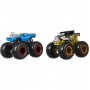 Машинки Монстры Трека 2-Pk Коллекция Hot Wheels Monster Trucks 1:64 Demo Doubles 2-Pk Collection Mattel FYJ64