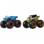 Машинки Монстры Трека 2-Pk Коллекция Hot Wheels Monster Trucks 1:64 Demo Doubles 2-Pk Collection Mattel FYJ64