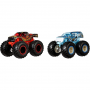 Машинки Монстры Трека 2-Pk Коллекция Hot Wheels Monster Trucks 1:64 Demo Doubles 2-Pk Collection Mattel FYJ64