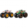 Машинки Монстры Трека 2-Pk Коллекция Hot Wheels Monster Trucks 1:64 Demo Doubles 2-Pk Collection Mattel FYJ64