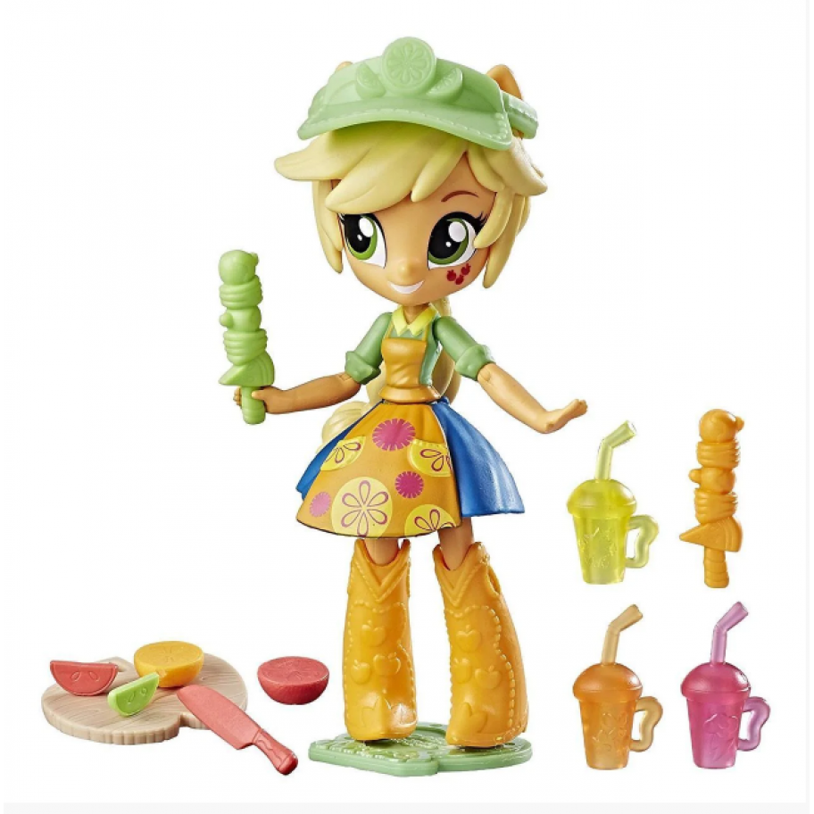 Кукла Пони Эпплджек Магазин Фруктовых Смузи My Little Pony Applejack Hasbro B9474