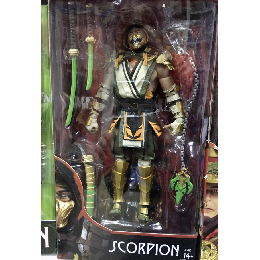 Фигурка Скорпион Мортал Комбат Эксклюзив Mortal Kombat Scorpion Mcfarlane 6G0AA
