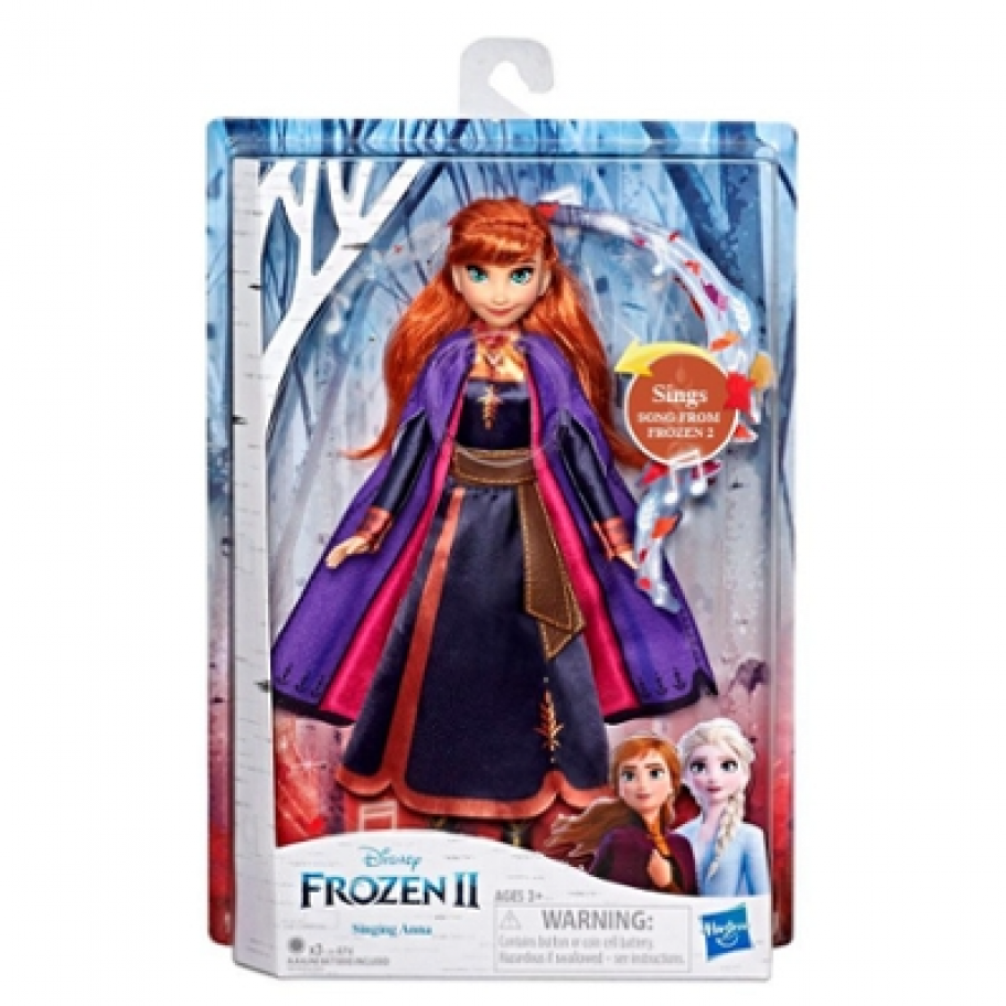 Кукла Поющая Анна 28 см Холодное Сердце 2 Disney Frozen Singing Anna Hasbro E6853