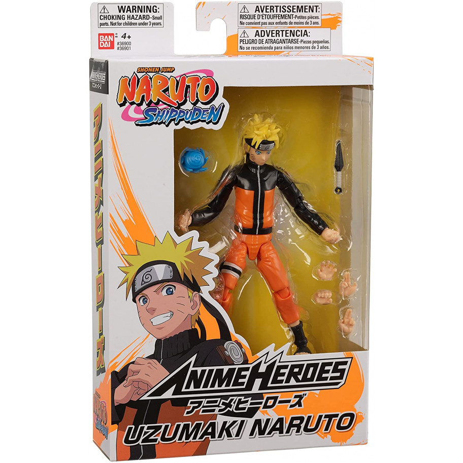 Фігурка Наруто Узумакі Anime Heroes Naruto Uzumaki Bandai 36901