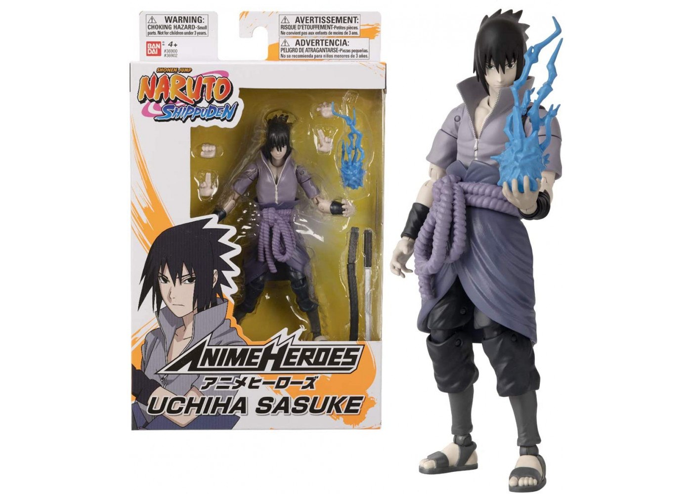 Купить Фигурка Аниме Саске Учиха Наруто Anime Heroes Uchiha Sasuke Naruto  Bandai 36902 по цене 1 299 грн. от производителя