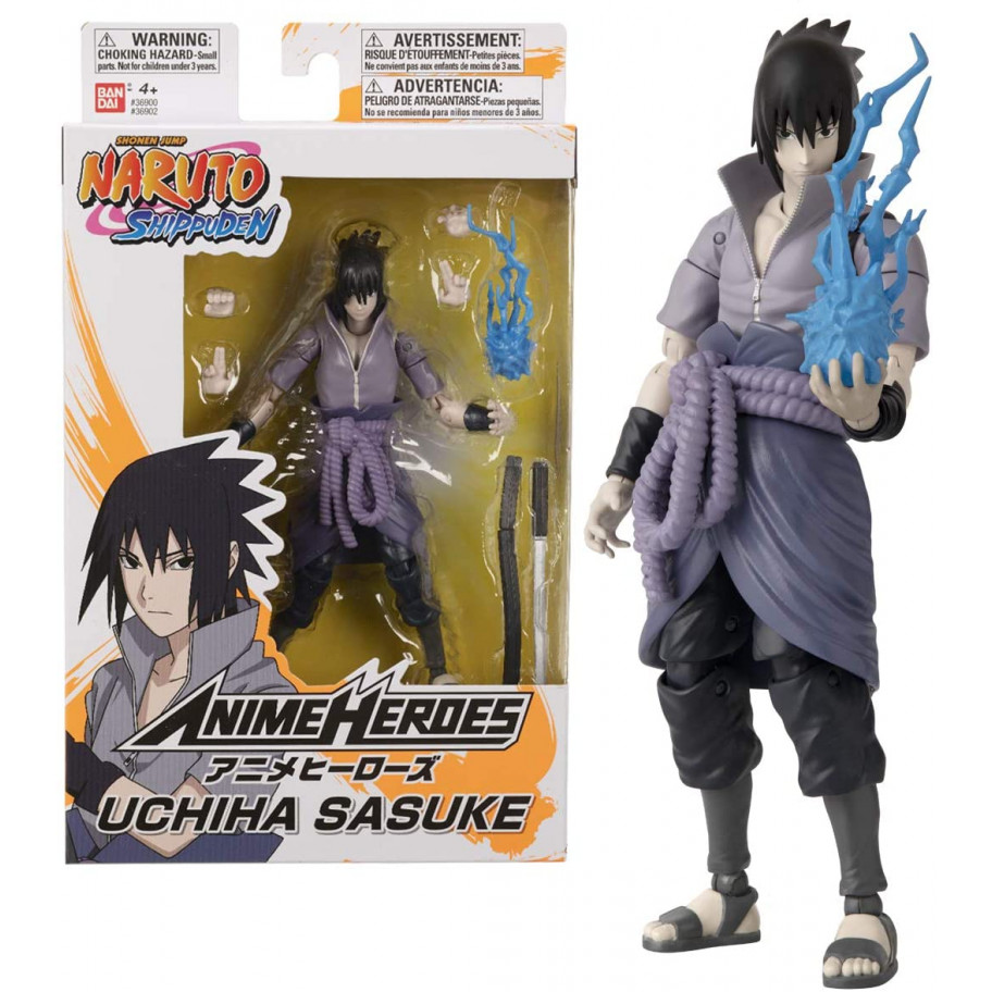 Фигурка Аниме Саске Учиха Наруто Anime Heroes Uchiha Sasuke Naruto Bandai 36902