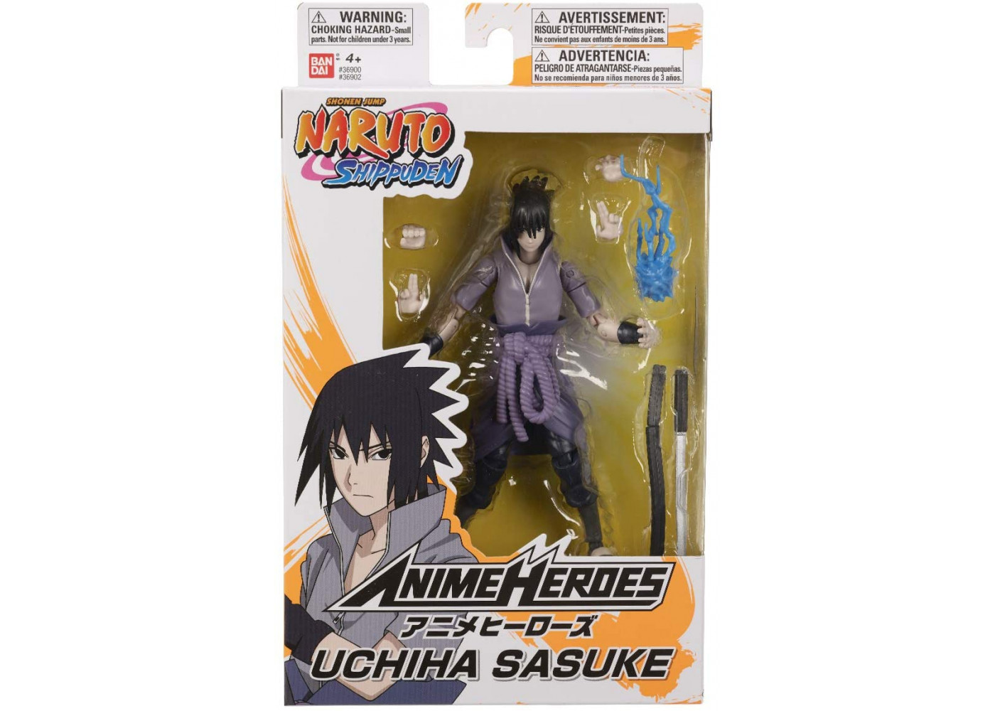 Купить Фигурка Аниме Саске Учиха Наруто Anime Heroes Uchiha Sasuke Naruto  Bandai 36902 по цене 1 299 грн. от производителя