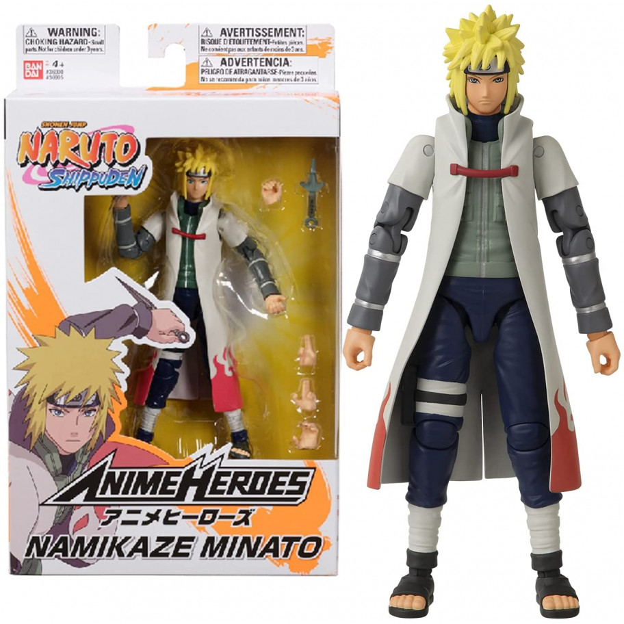 Фигурка Аниме Наруто Минато Намикадзе Anime Heroes Namikaze Minato Bandai 36905