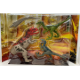 Фигурки Динозавров Цератозавр и 2 Велоцираптора Jurassic World Ceratosaurus and 2 Velociraptors Mattel GNL08