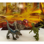 Фигурки Динозавров Цератозавр и 2 Велоцираптора Jurassic World Ceratosaurus and 2 Velociraptors Mattel GNL08