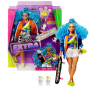 Кукла Барби Экстра Стильная Модница на скейтборде Barbie Extra Mattel GRN30