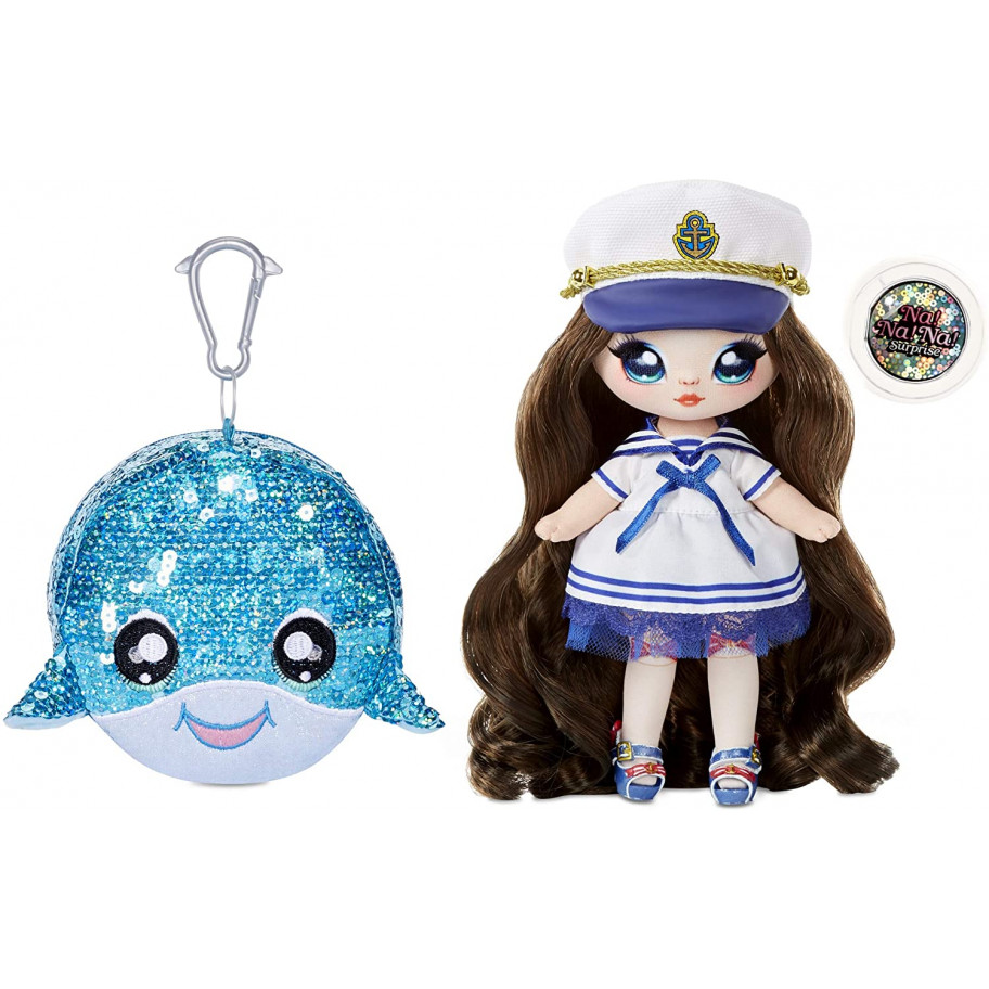 Игровой набор-сюрприз Na Na Na с Куклой Сейлор Блу и Блестящей Сумочкой 2в1 Sailor Blu MGA 573753