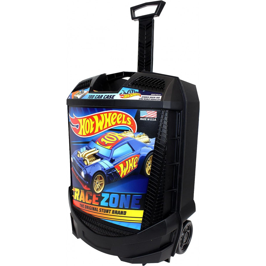 Кейс Валіза для Машинок Хот Вілс 100 шт Hot Wheels Rolling Storage Case 100-Car Tara Toy 20135