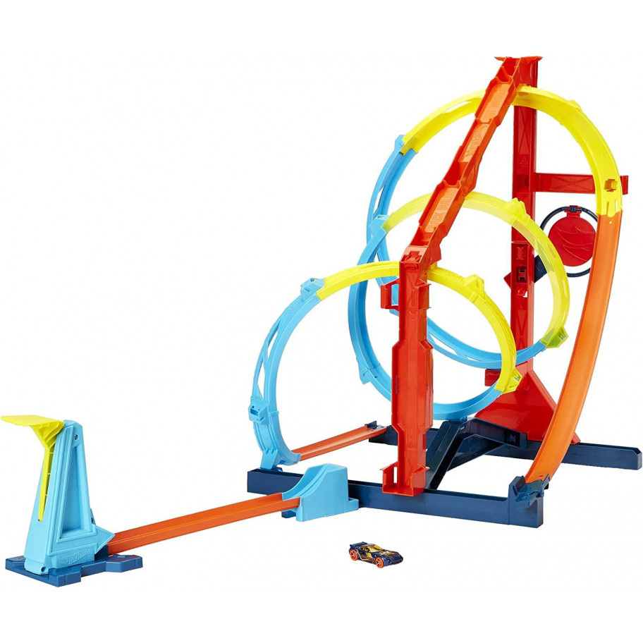 Трек Хот Вілс Штопор Твіст Hot Wheels Track Builder Unlimited Corkscrew Twist Mattel HDX79