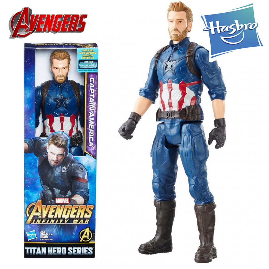 Капитан Америка 30 см Hasbro Герой Marvel Captain America E1421