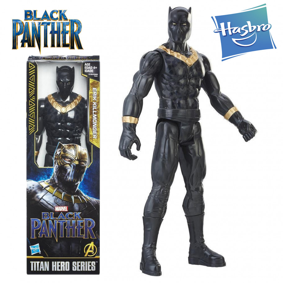 Герой Black Panther 30 см. Черная Пантера Эрик Килмонгер Hasbro E1364