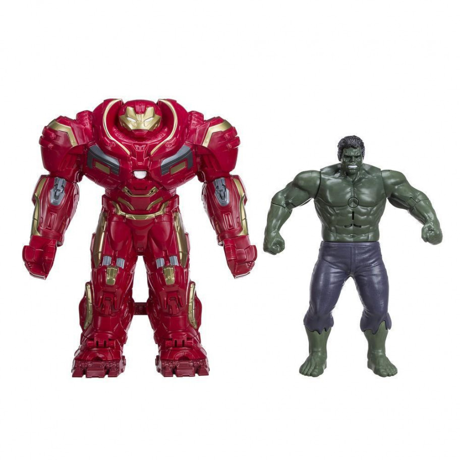 Фигурка Большого Звуковой ХалкБастер и Халк Герой Marvel Hasbro Hulkbuster Hulk E0568