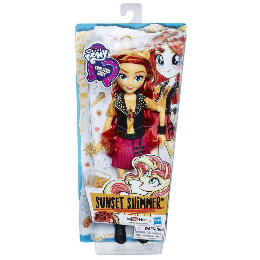 Кукла 29 см Пони Сансет Шиммер My Little Pony Sunset Shimmer Hasbro E0631