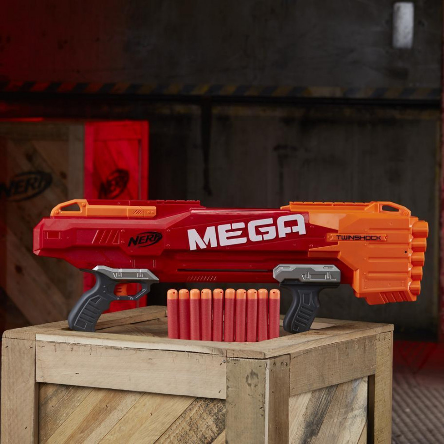 Nerf N-Strike Mega TwinShock Hasbro Нерф Н-Страйк Мега ТвинШок B9893