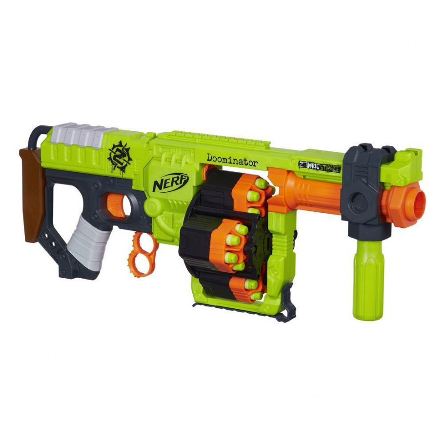 Бластер Нерф Думинатор Зомби Страйк Nerf Zombie Strike Doominator Hasbro B1532