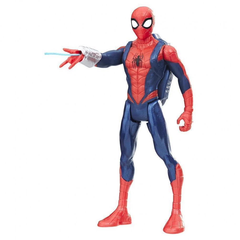 Человек Паук 15 см Hasbro с аксессуаром Marvel Spider-Man E1099