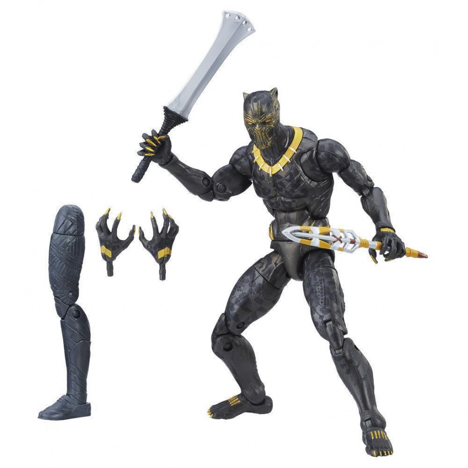 Черная Пантера 15 см Эрик Килмонгер Марвел Hasbro Black Panther Erik Killmonger E1573