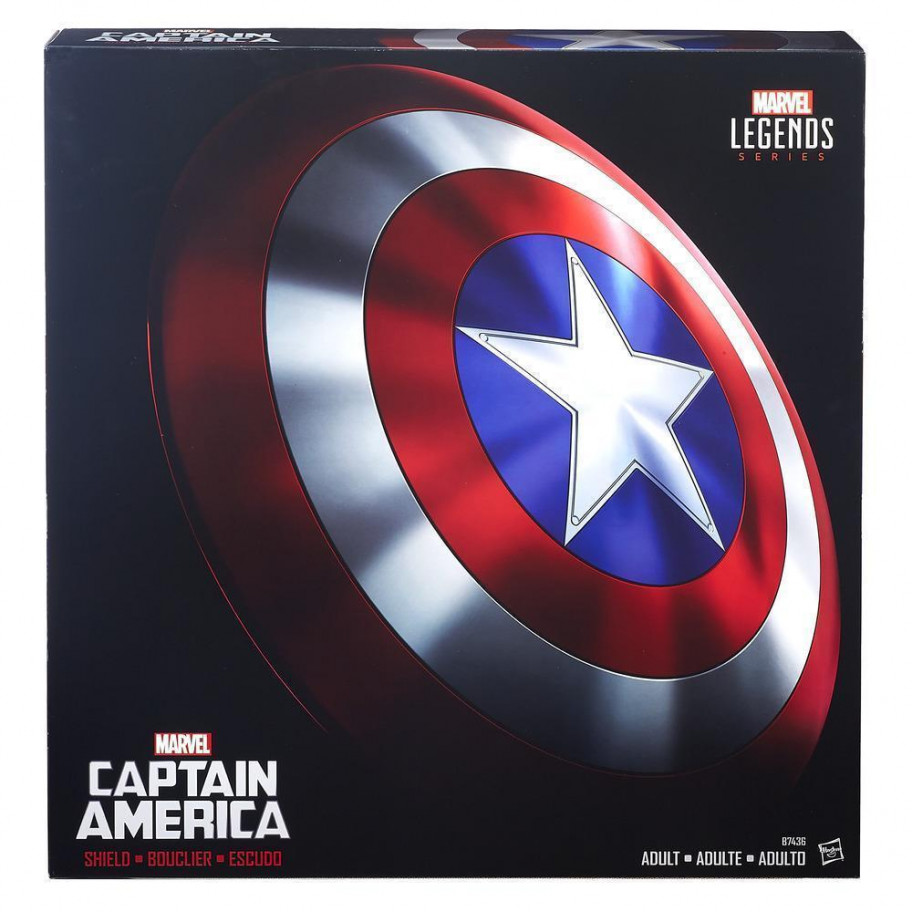 Реалистичный Щит 1:1 Капитана Америка Marvel Legends Series Hasbro E8667