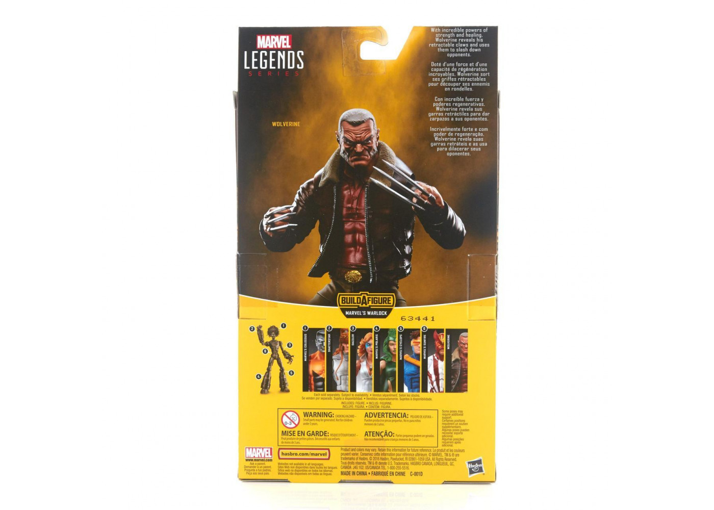 Купить Marvel X-Men Wolverine Марвел Росомаха Hasbro C0632/B8343 по цене  863 грн. от производителя