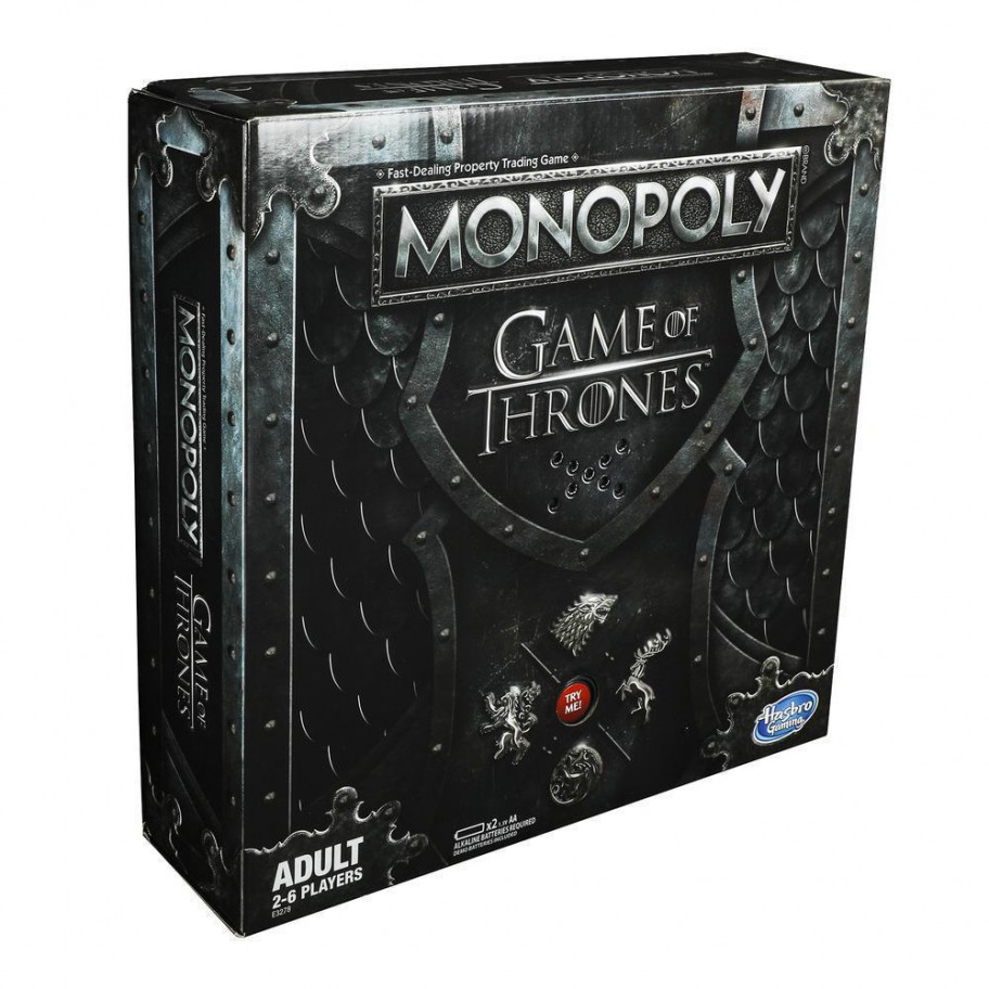 Звукова Монополія Гра Престолів колекційне видання Monopoly Game of Thrones Hasbro E3278
