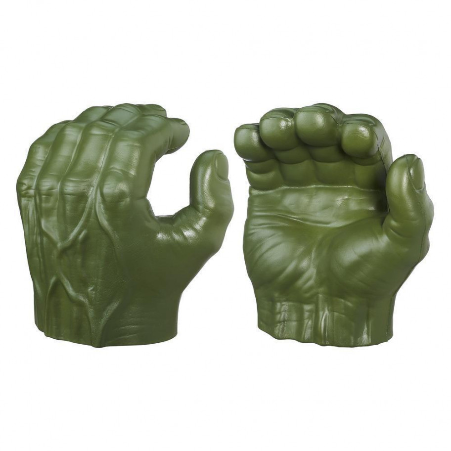 Перчатки Халк Детские Мягкие Кулаки Хасбро Hulk Gamma Grip Fists Hasbro E0615
