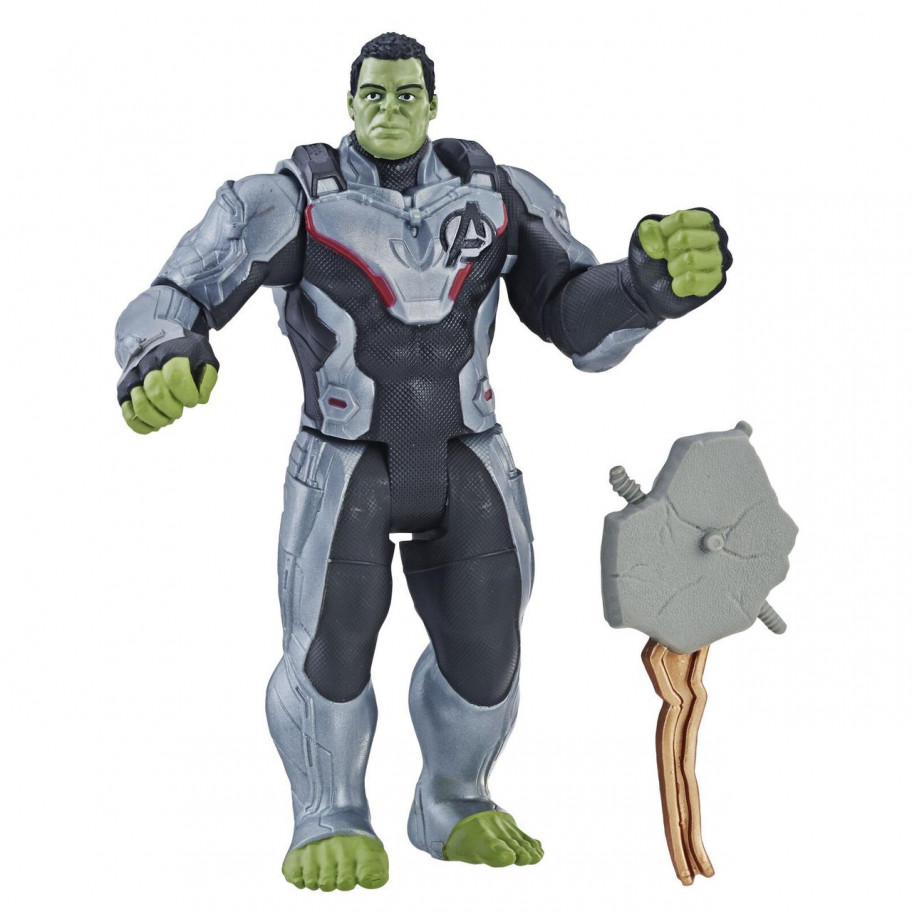 Халк с аксессуаром 16см Герой Marvel Мстители Финал Hasbro Hulk E3938
