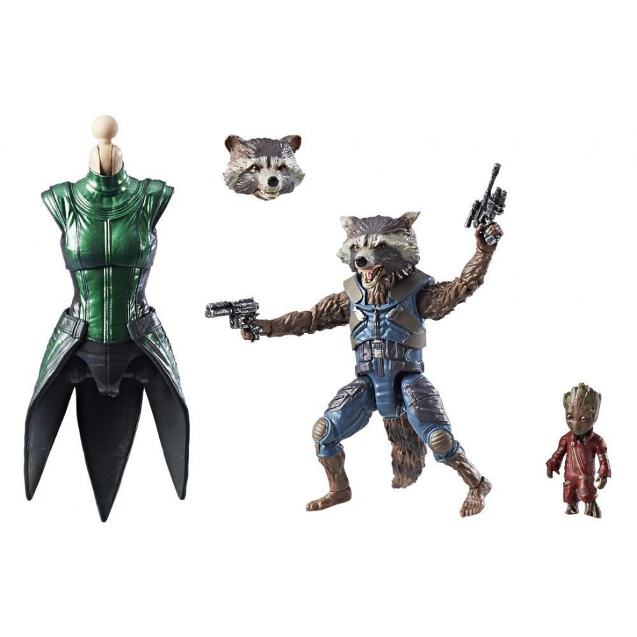 Набор Грут и Енот Ракета Герой Marvel Hasbro Rocket Raccoon & Groot C1467