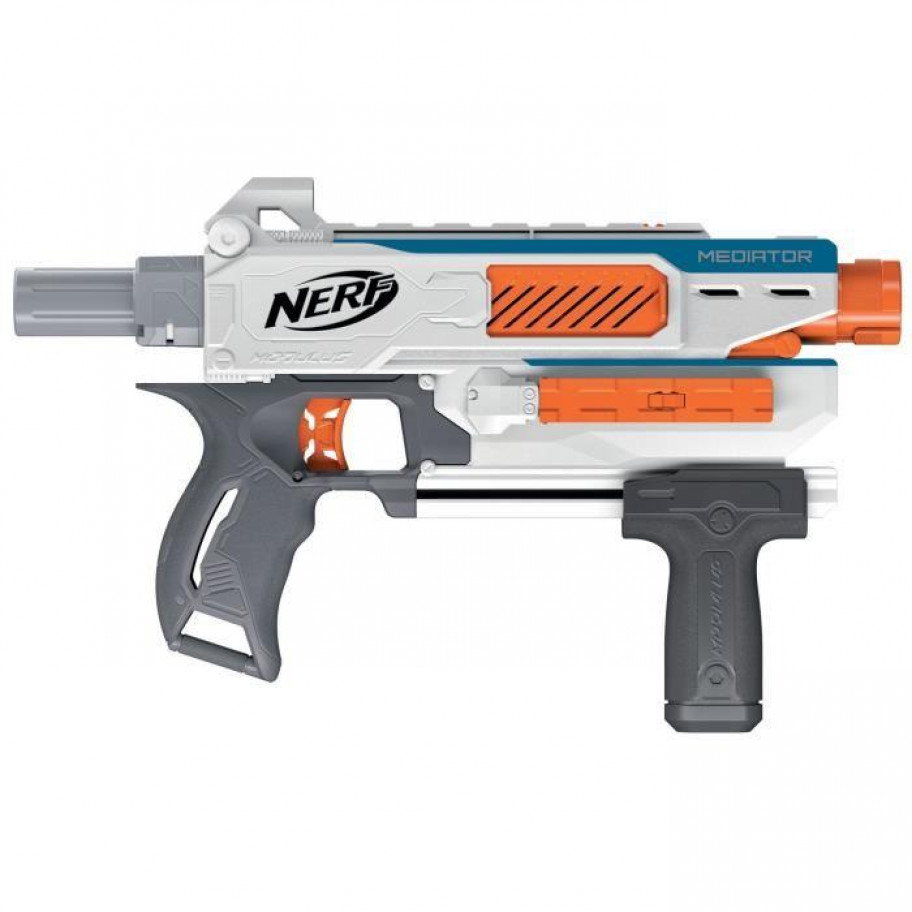 Бластер Нерф Модулус Медиатор с обоймой Nerf Modulus Mediator Hasbro E0016 Бластер Нерф Модулус Медиатор с обоймой Nerf Modulus Mediator Hasbro E0016
