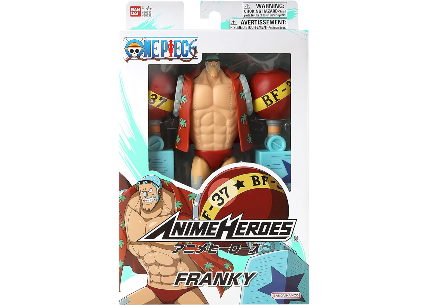 Купить Фигурка Фрэнки Ван-Пис One Piece Anime Heroes Franky Bandai 36938 по  цене 1 299 грн. от производителя