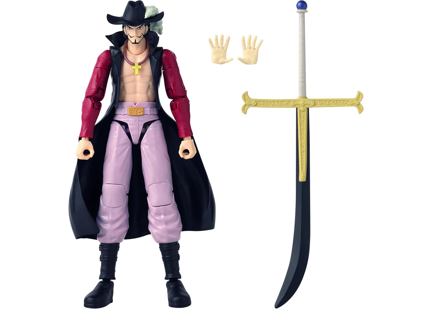 Фигурка Аниме Дракуле Михока Ван-Пис One Piece Anime Dracule Mihawk Bandai 37053