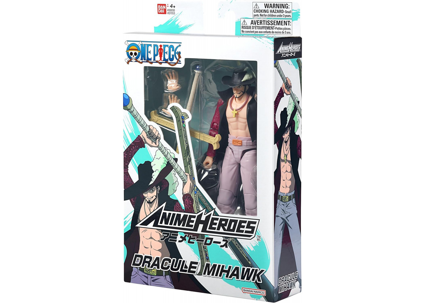Фигурка Аниме Дракуле Михока Ван-Пис One Piece Anime Dracule Mihawk Bandai 37053