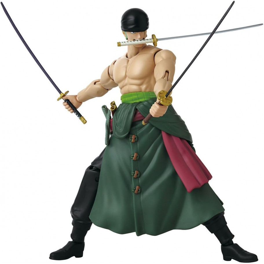 Фігурка Аніме Ророноа Зоро Ван-Піс One Piece Roronoa Zoro Three Sword Style Bandai 37052