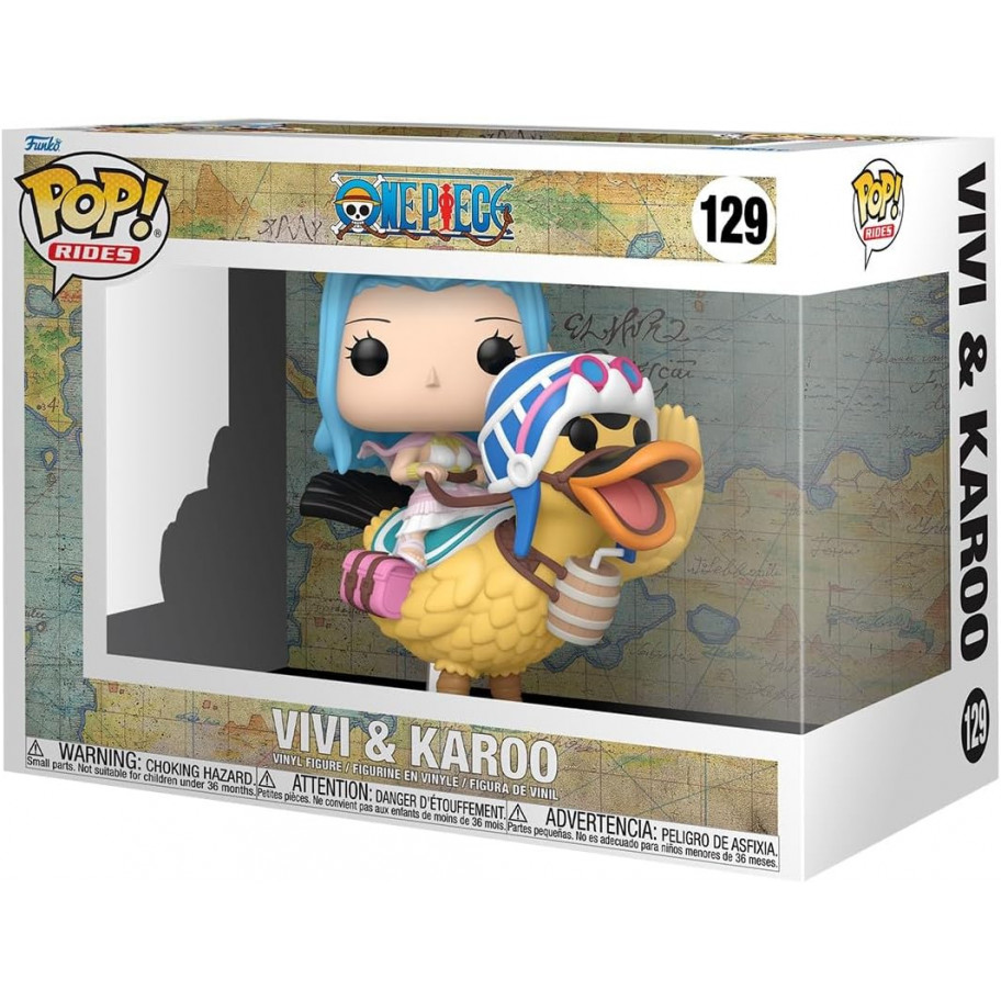 Фігурка Фанко Віві та Кару Ван Піс №129 Vivi and Karoo One Piece Funko 75584