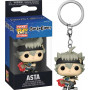 Брелок Фігурка Фанко Аста Чорна Конюшина Black Clover Asta Keychain Funko 59242