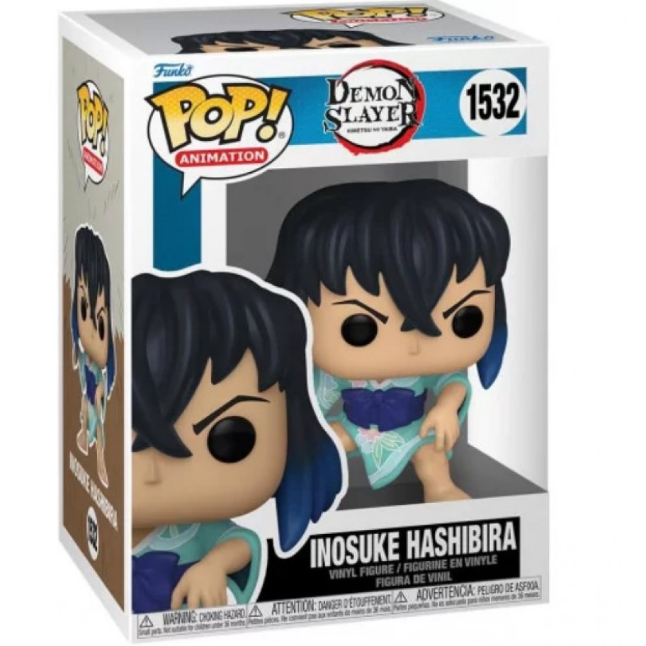 Фігурка Фанко (Прим'ята Коробка) Іноске Хасібира №1532 Demon Slayer Inosuke Hashibira Funko B75572