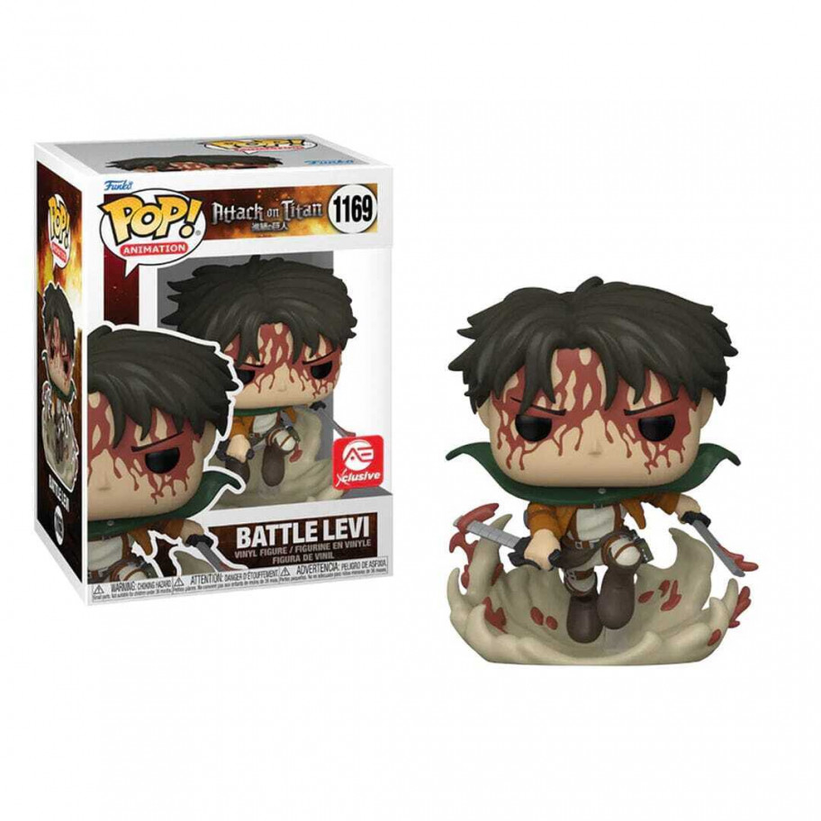 Фігурка Фанко Леві Аккерман Атака Титанів №1169 Attack on Titan Bloody Battle Levi Ackerman Funko 58751