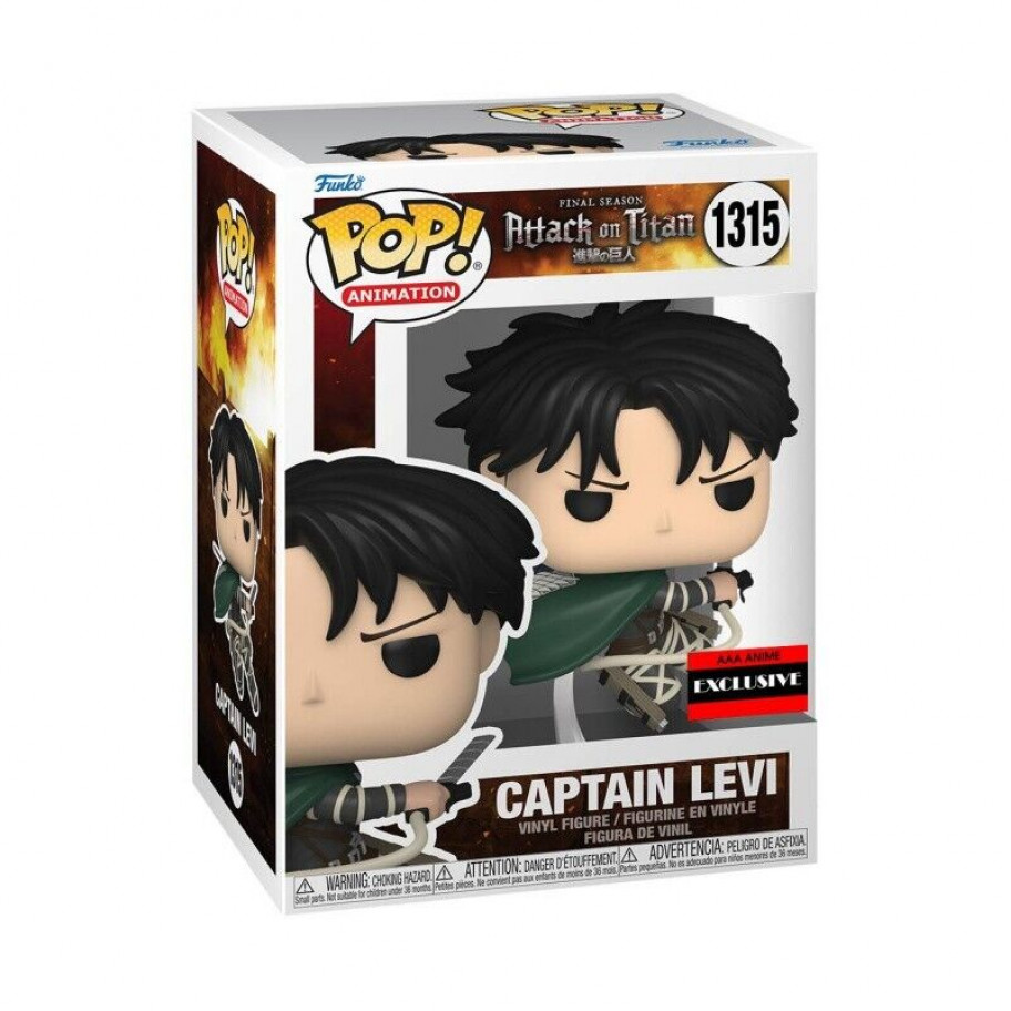 Фигурка Фанко Капитан Леви Атака Титанов №1315 Attack on Titan Captain Levi AAA Anime Exclusive Funko EX68754