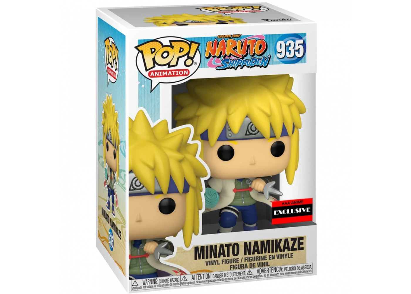 Фигурка Фанко Минато Намикадзе №935 Naruto Minato Namikaze Rasengan Exclusive Funko 36441