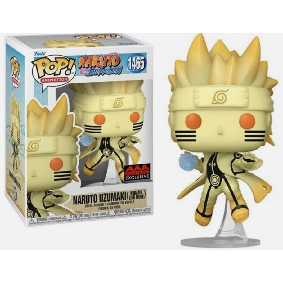 Фігурка Фанко Наруто Узумакі №1465 Naruto Uzumaki Kurama Link Mode Funko 71633